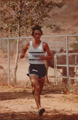 Buchan winning 1979 SCIAC XC Champs