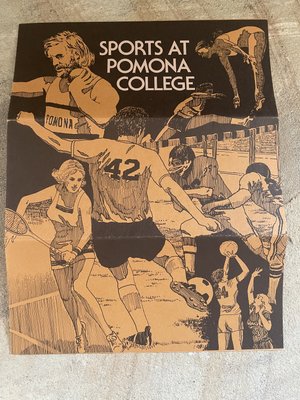 Pomona College Sports Brochure - 1974