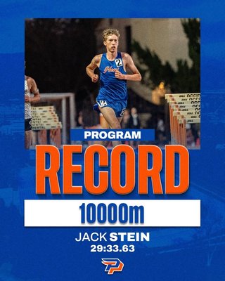 Senior Jack Stein Sets New P-P Record in the 10K!