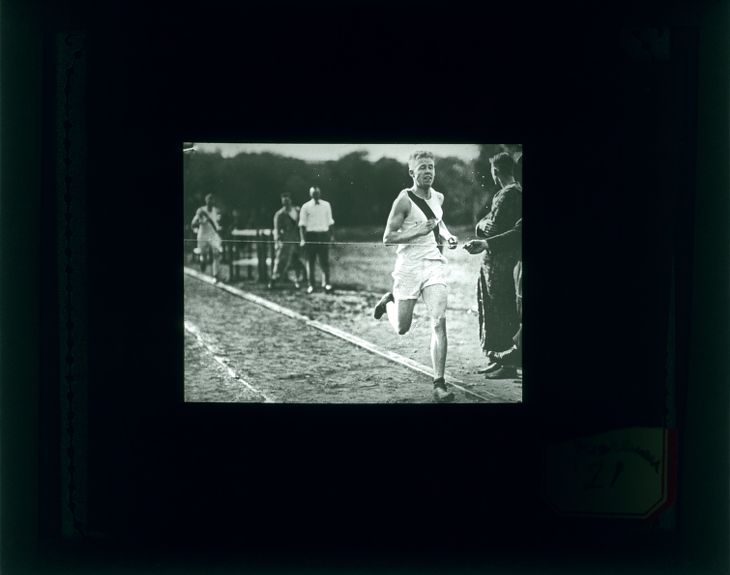 Track runner, Pomona College